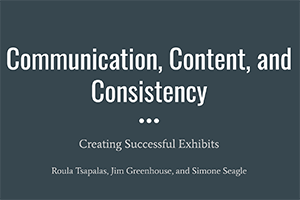 Communication, Content, and Consistency